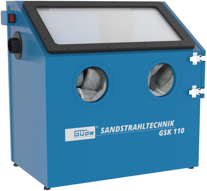 Güde Sandstrahlkabine GSK 110 | Sandstrahlen PLUS GmbH