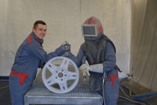 Stationäres Strahlen